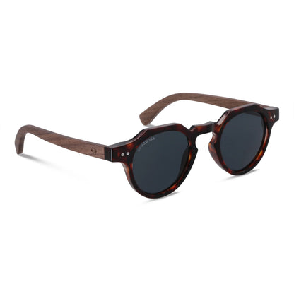 Lentes sol Angostura Carey vista producto fondo blanco 2 polarizados UV400 Bonoboss #editorial_producto-2 #color_carey