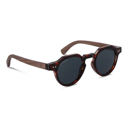 Lentes sol Angostura Carey vista producto fondo blanco 2 polarizados UV400 Bonoboss #editorial_producto-2 #color_carey