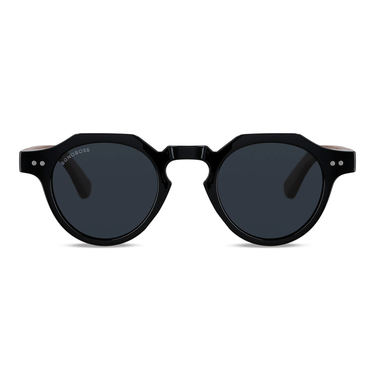 Lentes sol Angostura Negro vista producto fondo blanco 1 polarizados UV400 Bonoboss #editorial_producto-1 #color_negro #foto_frontal