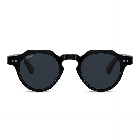 Lentes sol Angostura Negro vista producto fondo blanco 1 polarizados UV400 Bonoboss #editorial_producto-1 #color_negro