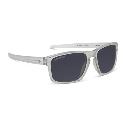 lentes anteojos de sol de platico reciclado rectangulares clasicos color transparente para mujer y hombre #color_degrade-azul