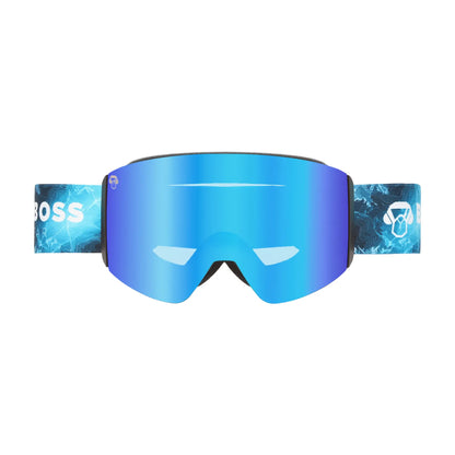Bonoboss Antiparra de Nieve Magnet Powder Talla M Azul - magnética vista lateral #color_azul