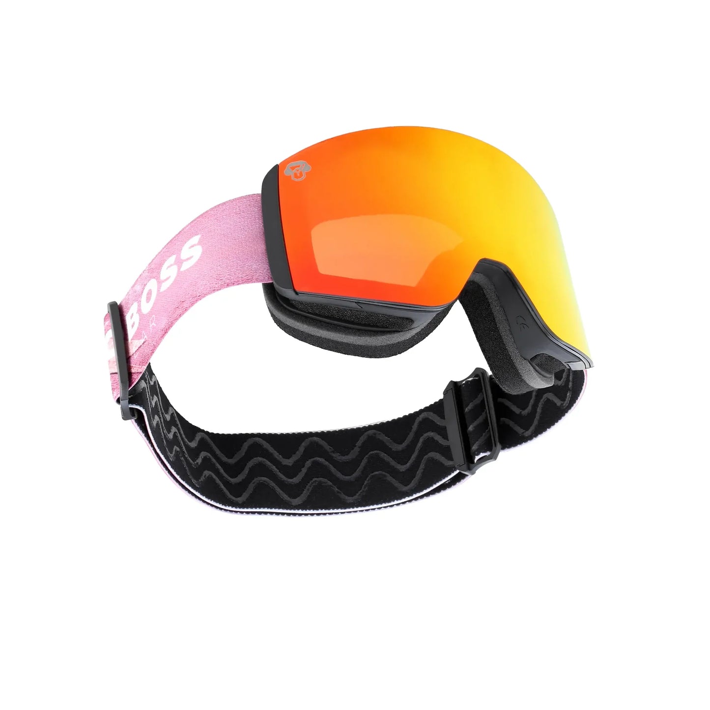 Bonoboss Antiparra de Nieve Magnet Powder Talla S Rojo - de cambio de mica vista cercana #color_rojo