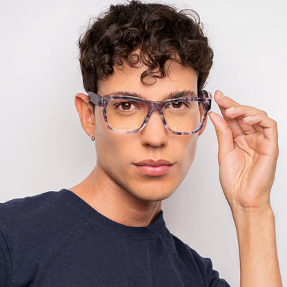 Frontal Barcelona lentes de lectura mujer bio-acetato #color_aliceblue