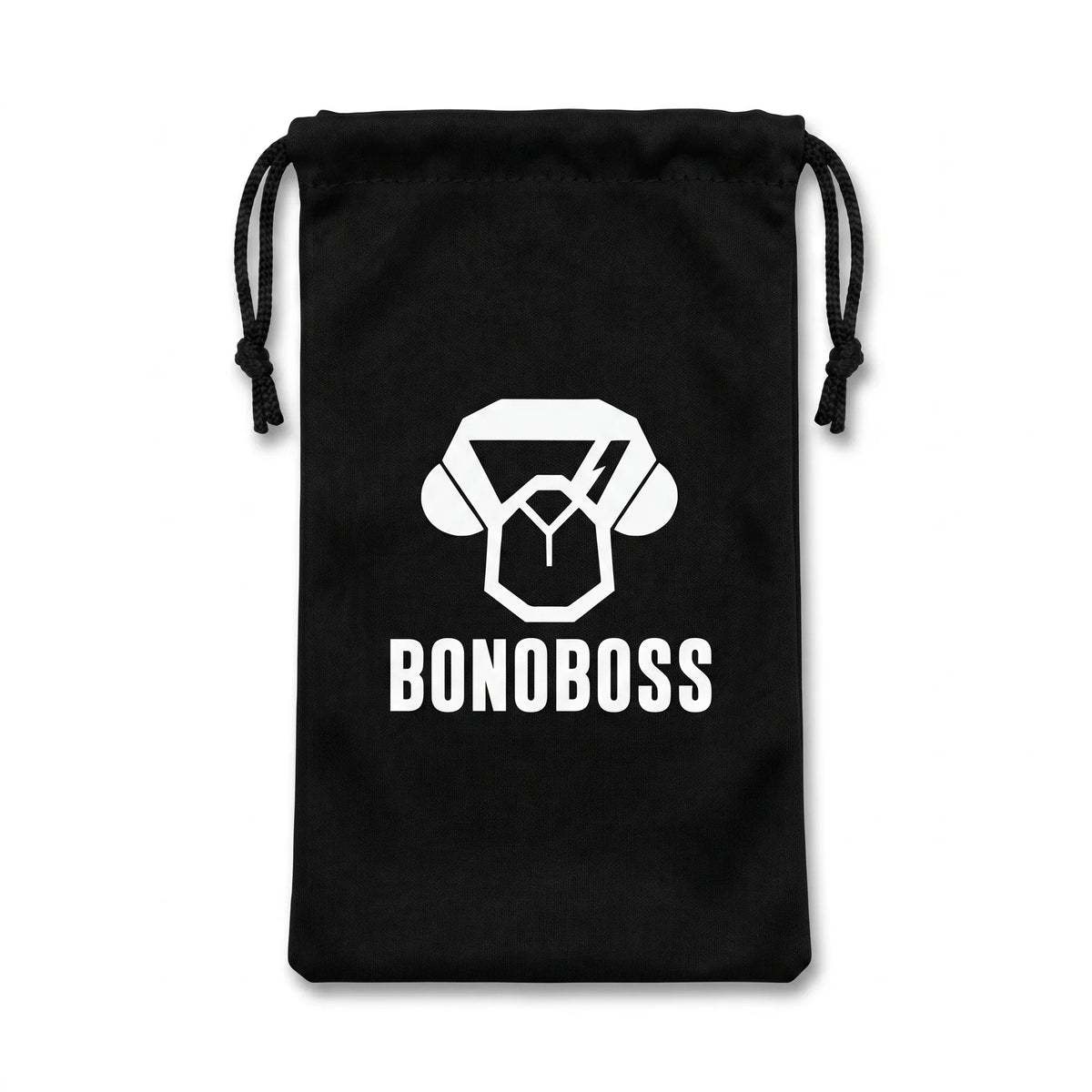 Bolso de Microfibra para Lentes Bonoboss 17x9 cm — vista frontal sobre fondo blanco, set de 2 unidades