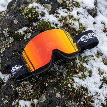 Bonoboss Antiparra de Nieve Magnet Powder Talla L Rojo - producto superficie natural #editorial_sustentabilidad #color_rojo