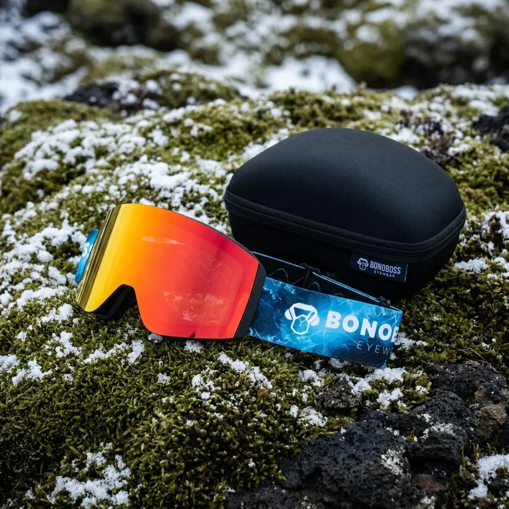 Bonoboss Antiparra de Nieve Magnet Powder Talla M Rojo - producto superficie natural #editorial_sustentabilidad #color_rojo