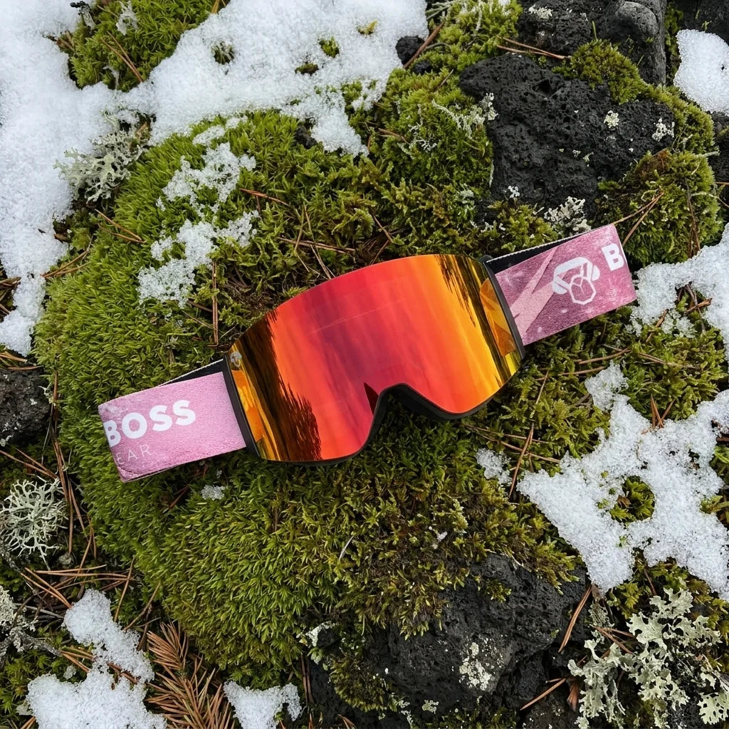 Bonoboss Antiparra de Nieve Magnet Powder Talla S Rojo - producto superficie natural #editorial_sustentabilidad #color_rojo