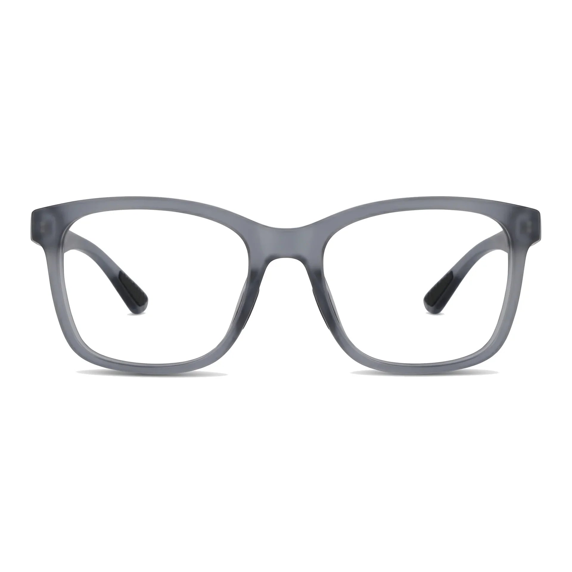 Lentes ópticos deportivos Bonoboss Comaneci Azul rectangulares vista frontal para gimnasia #editorial_frontal #color_azul