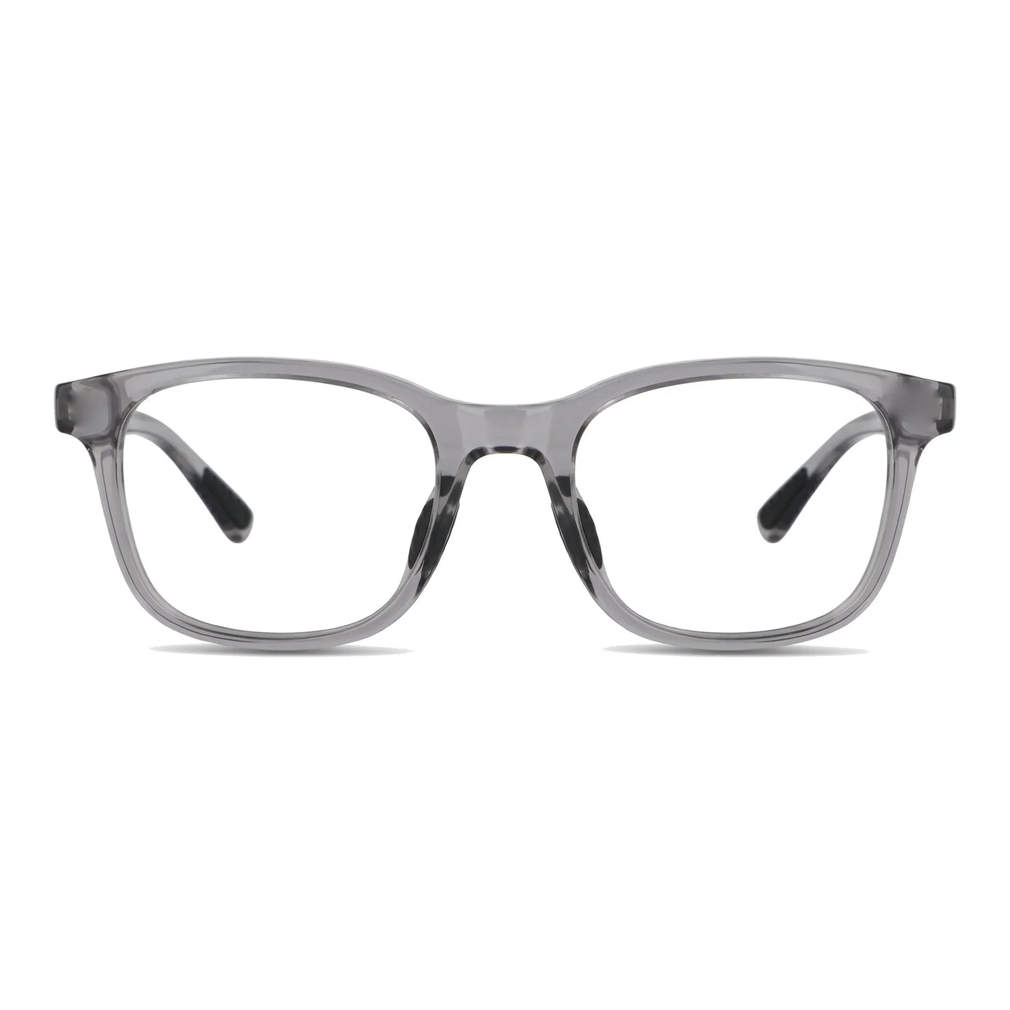 Lentes ópticos deportivos Bonoboss Comaneci Transparente rectangulares vista frontal #editorial_frontal #color_transparente