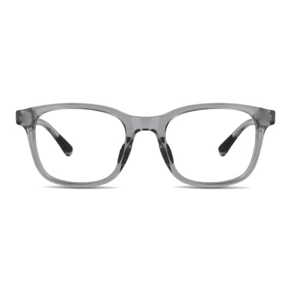 Lentes ópticos deportivos Bonoboss Comaneci Transparente rectangulares vista frontal #editorial_frontal #color_transparente