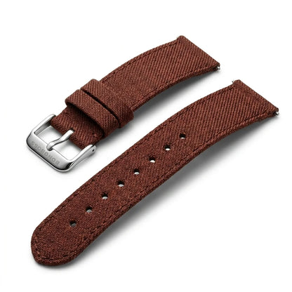 Bonoboss Correa Ultra Thin Nylon 22mm Cafe - vista 3/4 oblicua #editorial_wb_3qtr #color_cafe