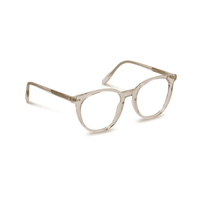 Ipa Clip Sol armazón óptico café vista frontal solo marco sin clip magnético #color_brown #foto_frontal