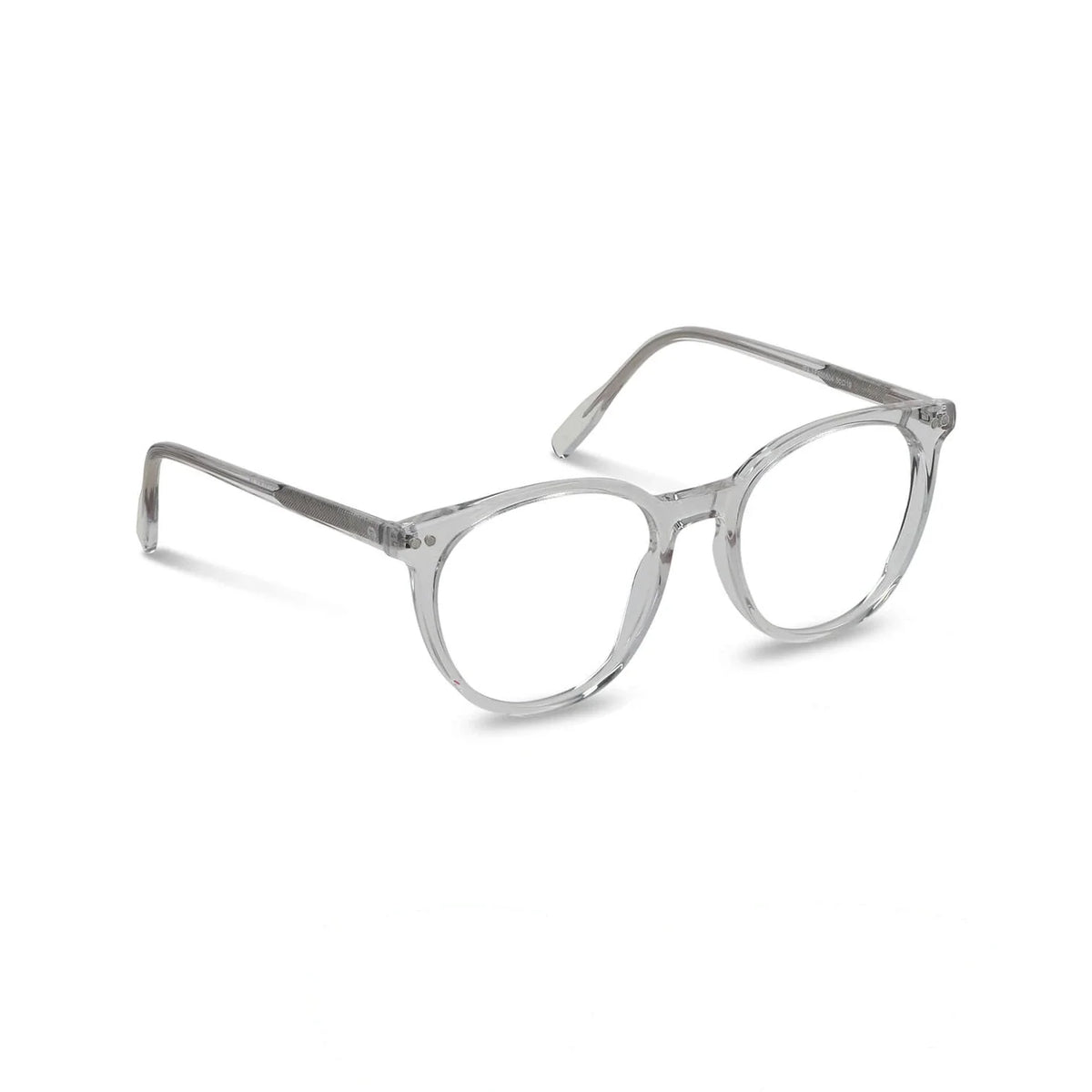 Ipa Clip Sol armazón óptico transparente vista frontal solo marco sin clip magnético #color_transparente #foto_frontal