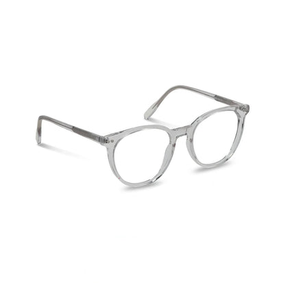Ipa Clip Sol armazón óptico transparente vista frontal solo marco sin clip magnético #color_transparente #foto_frontal