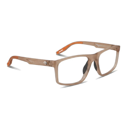 Lentes deportivos Bonoboss Jordan Naranjo vista tres cuartos, HydroGrip para básquetbol #editorial_angulo45 #color_naranjo