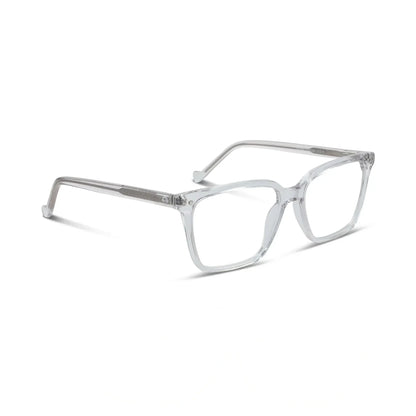 Kai Kai Clip armazón óptico transparente vista frontal solo marco sin clip magnético #color_transparente #foto_frontal