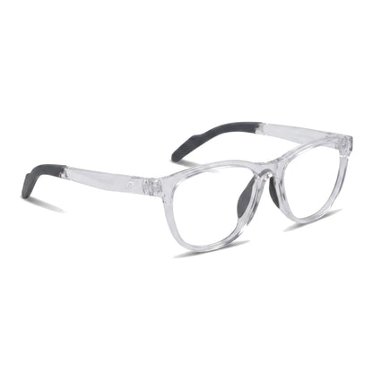 Lewis Transparente Bonoboss armazón deportivo TR90 vista tres cuartos para correr #editorial_angulo45 #color_transparente