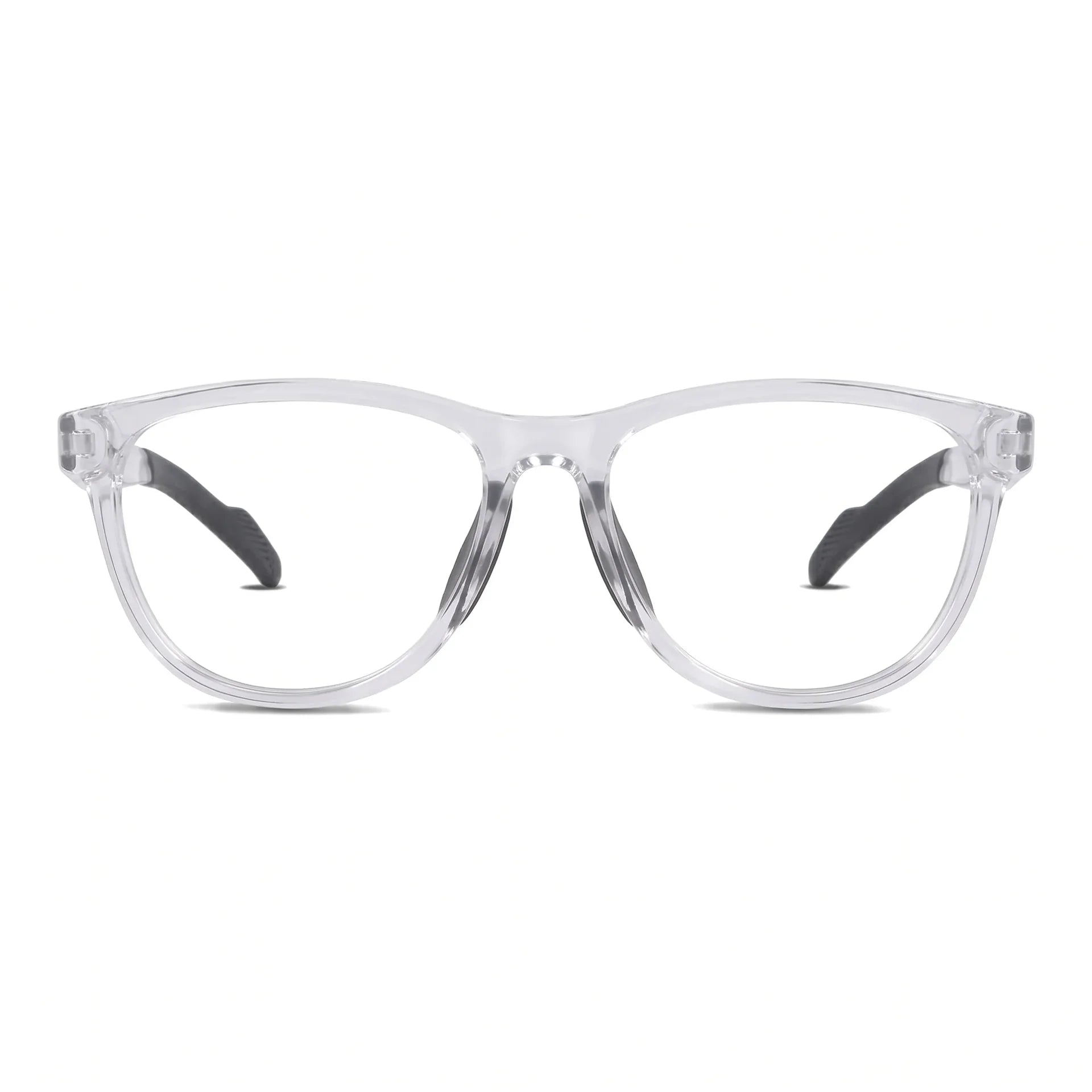 Lewis Transparente Bonoboss armazón deportivo TR90 vista frontal para velocidad #editorial_frontal #color_transparente