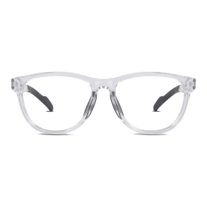 Lewis Transparente Bonoboss armazón deportivo TR90 vista frontal para velocidad #editorial_frontal #color_transparente
