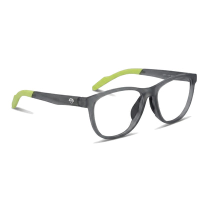 Lewis Verde Bonoboss armazón deportivo TR90 vista tres cuartos para correr #editorial_angulo45 #color_verde