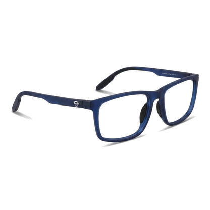 Lentes ópticos deportivos Bonoboss Phelps Azul tres cuartos grip antideslizante #editorial_angulo45 #color_azul