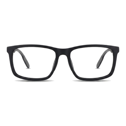 Lentes ópticos deportivos Bonoboss Phelps Negro vista frontal para natación #editorial_frontal #color_negro