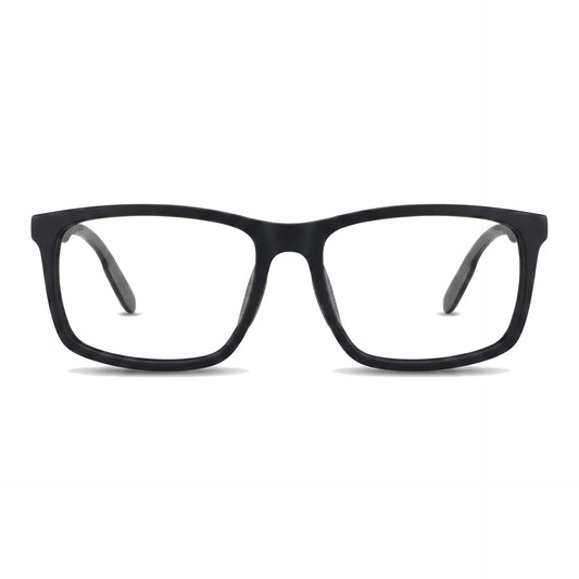 Lentes ópticos deportivos Bonoboss Phelps Negro vista frontal para natación #editorial_frontal #color_negro