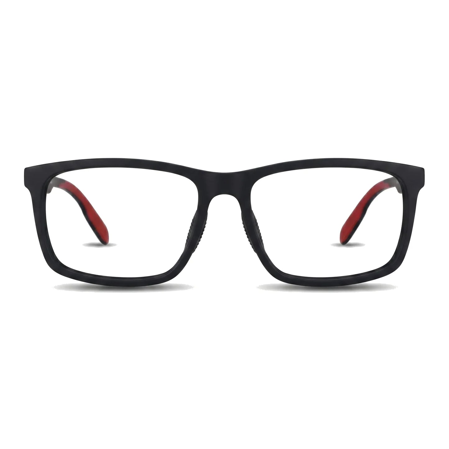 Lentes ópticos deportivos Bonoboss Phelps Rojo vista frontal para natación #editorial_frontal #color_rojo