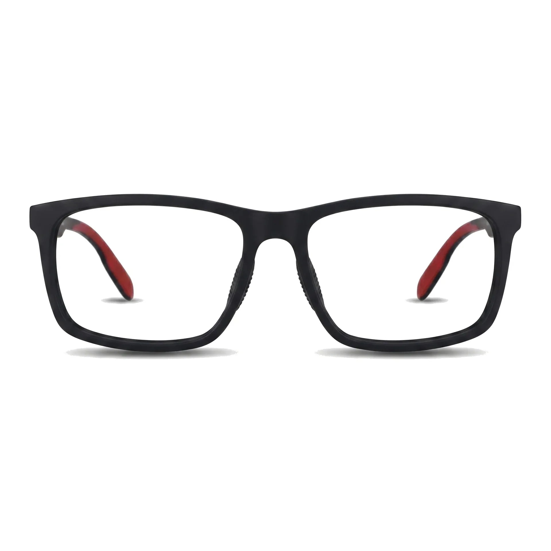 Lentes ópticos deportivos Bonoboss Phelps Rojo vista frontal para natación #editorial_frontal #color_rojo