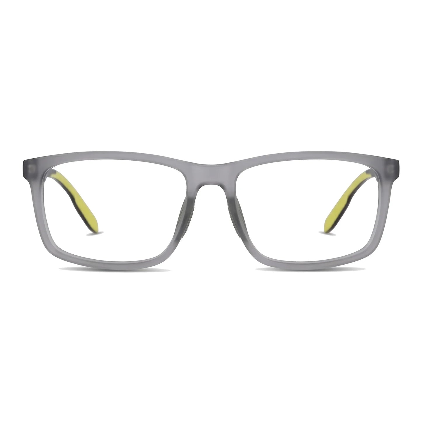 Lentes ópticos deportivos Bonoboss Phelps Verde vista frontal para natación #editorial_frontal #color_verde
