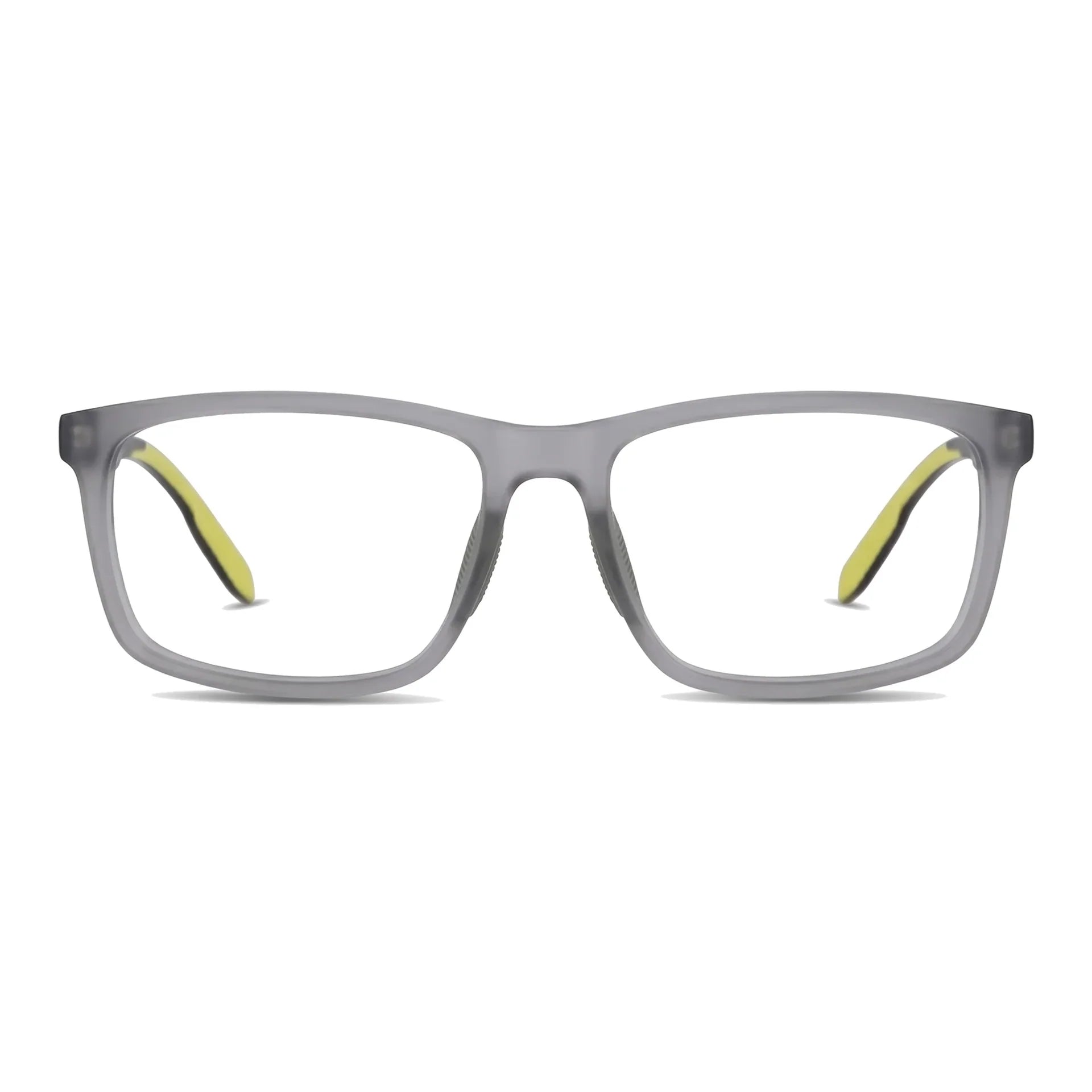 Lentes ópticos deportivos Bonoboss Phelps Verde vista frontal para natación #editorial_frontal #color_verde