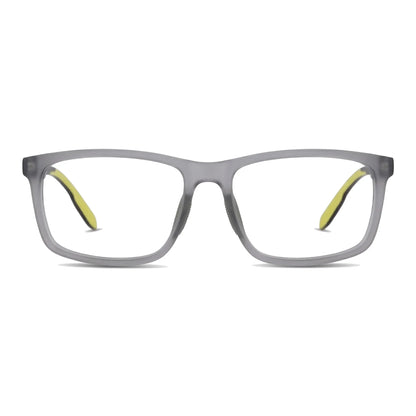 Lentes ópticos deportivos Bonoboss Phelps Verde vista frontal para natación #editorial_frontal #color_verde