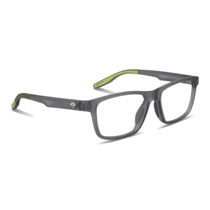 Lentes ópticos deportivos Bonoboss Senna Verde vista tres cuartos para ciclismo #editorial_angulo45 #color_verde