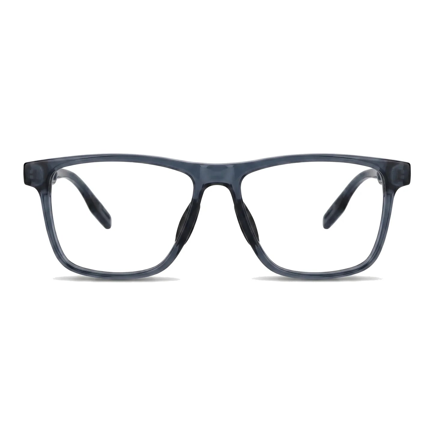 Lentes ópticos deportivos Bonoboss Tyson Azul armazón rectangular vista frontal #editorial_frontal #color_azul