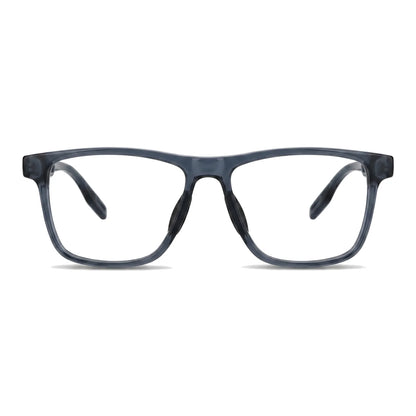 Lentes ópticos deportivos Bonoboss Tyson Azul armazón rectangular vista frontal #editorial_frontal #color_azul
