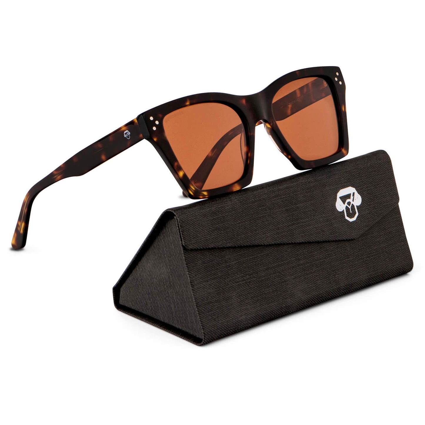 anteojos de sol polarizados de moda grandes y retro o vintage para mujer #color_carey