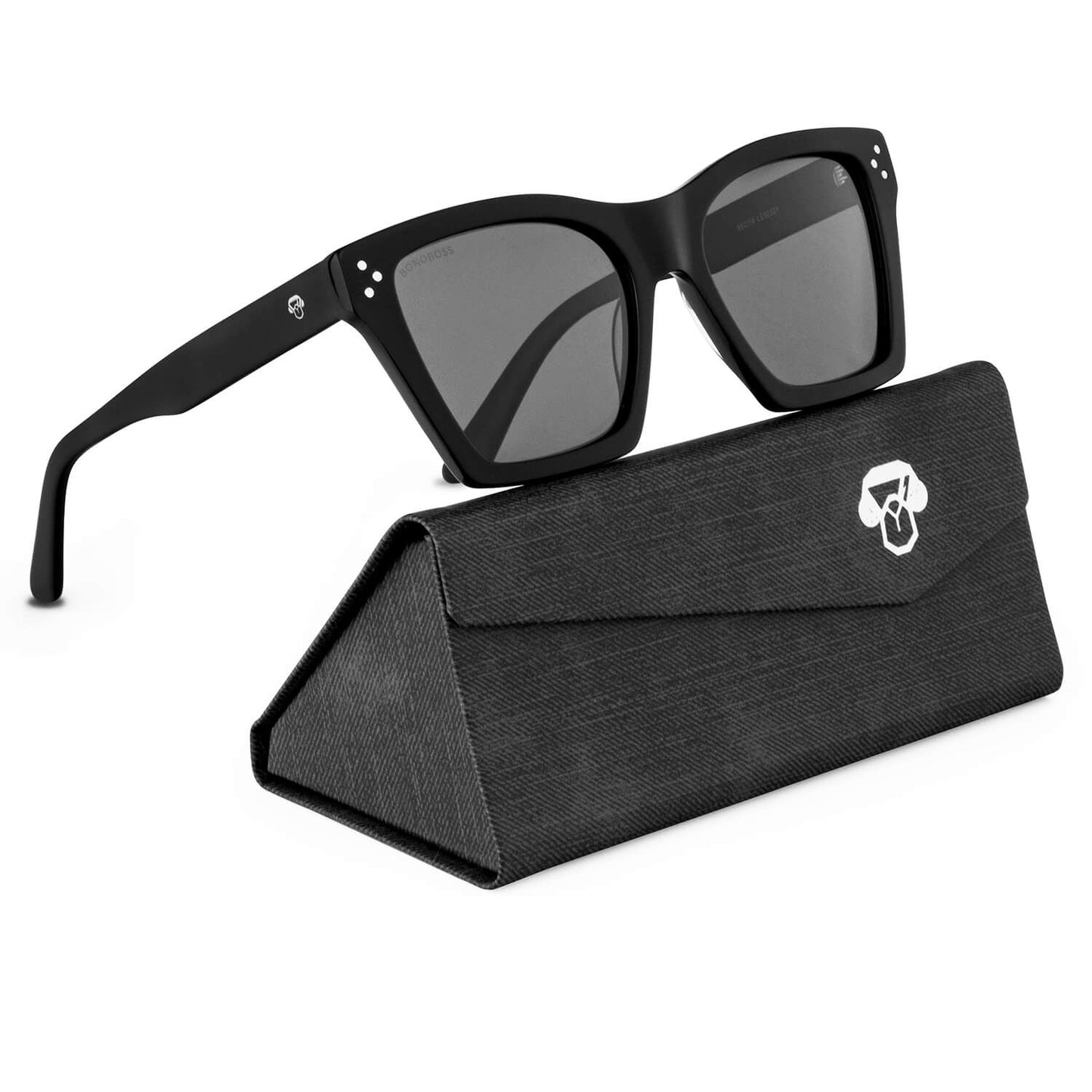 anteojos de sol rayban color negropara mujer cuadrados grandes para cara redonda #color_negro