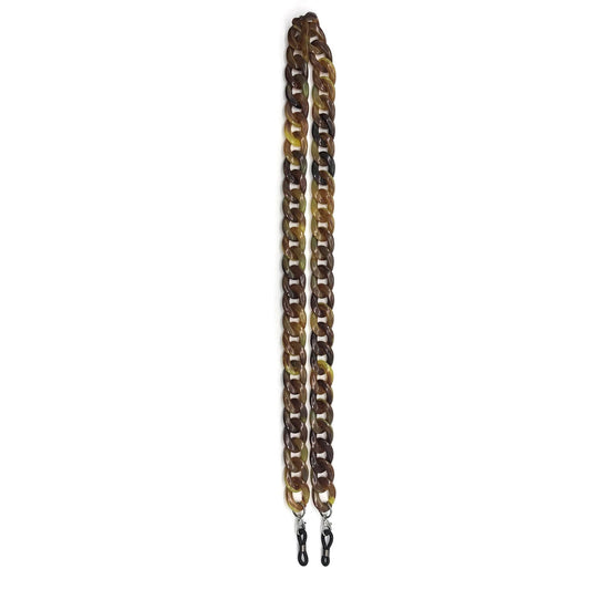 straps o colgante de anteojos fashion de moda para mujer con acetato reciclado de color carey #color_carey