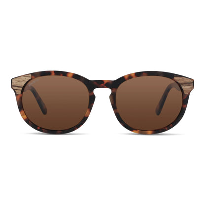 Chiloé 0084 lentes de sol hombre premium tono carey clásico vista frontal #color_carey