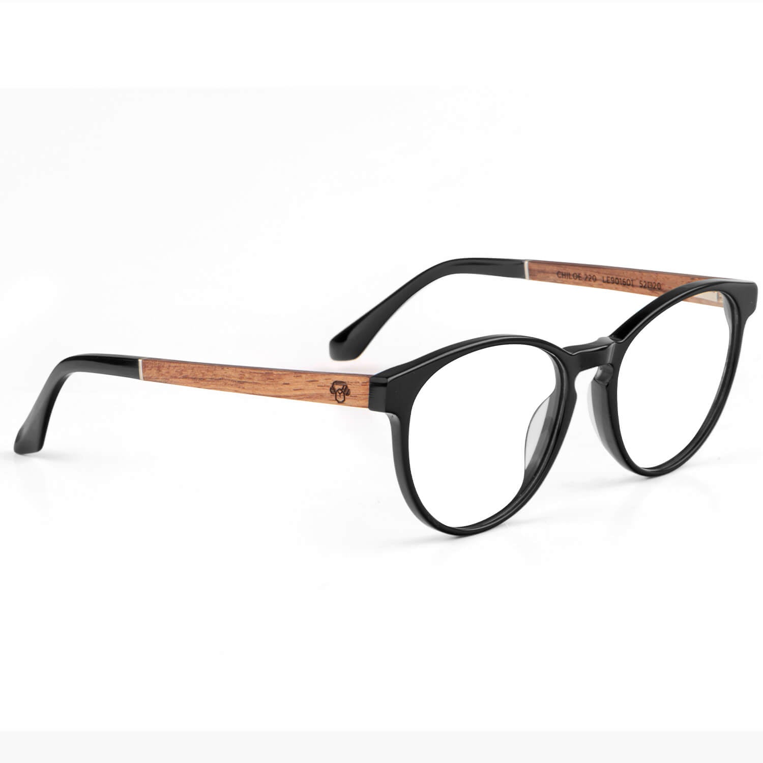 marcos lentes opticos ovalados redondos color negro para de madera multifocal bifocal adelgazado filtro azul hombre mujer #color_negro