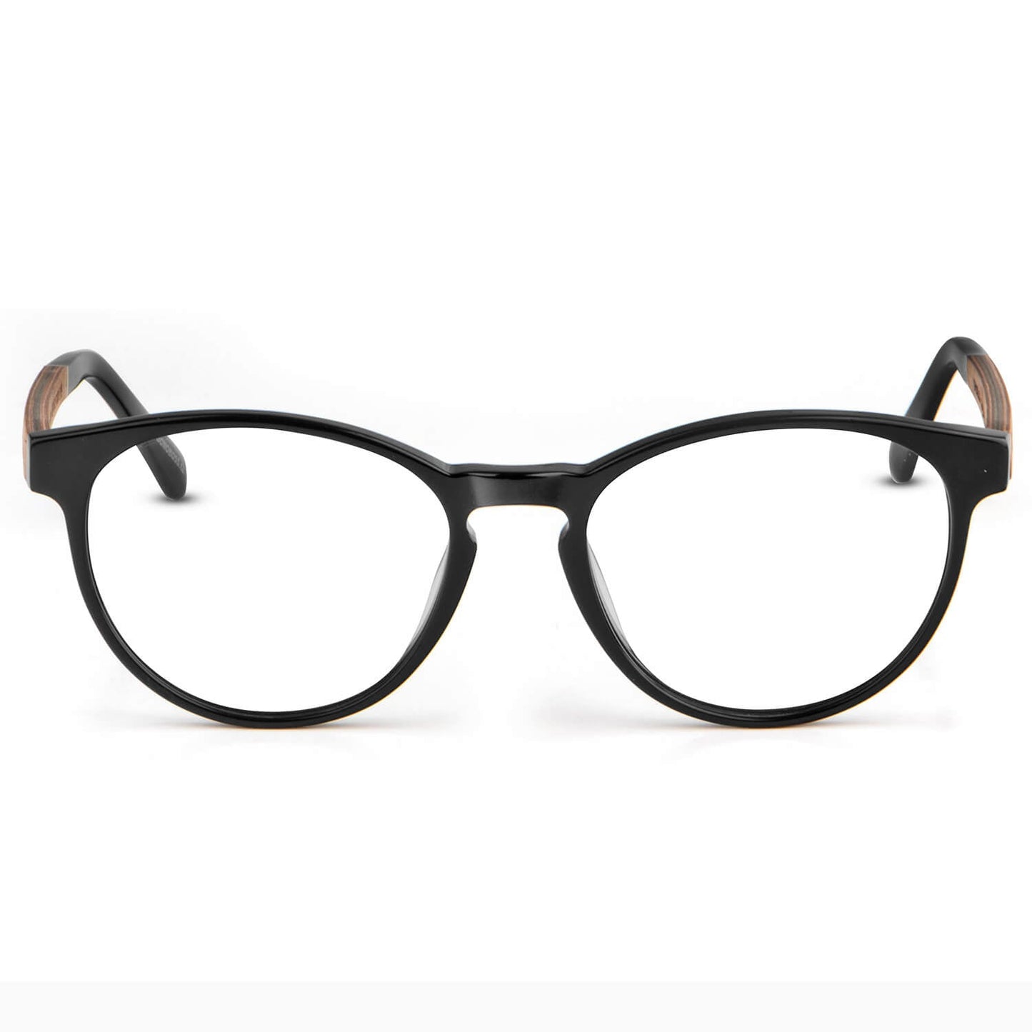 marcos lentes opticos ovalados redondos color negro para de madera multifocal bifocal adelgazado filtro azul hombre mujer #color_negro