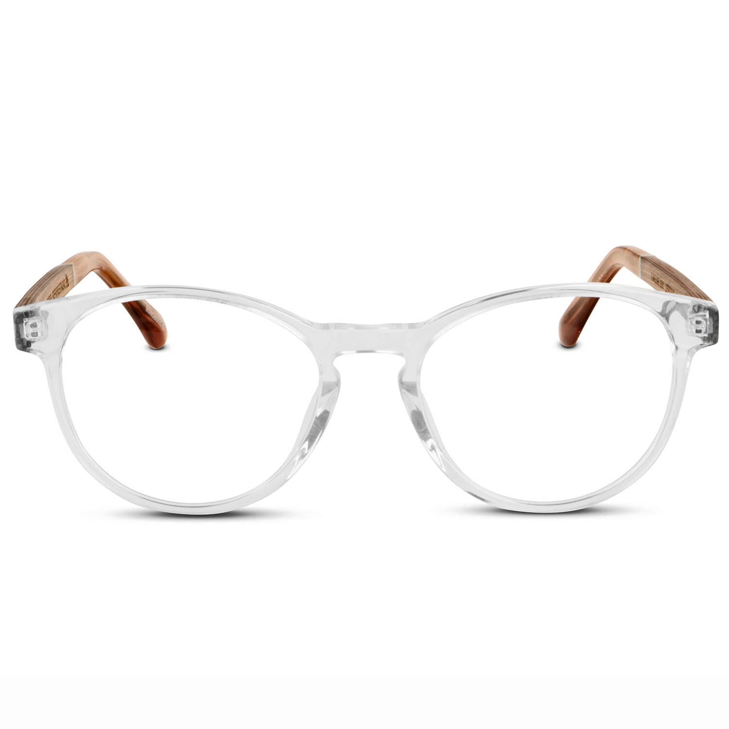 marcos lentes opticos ovalados redondos color transparente para de madera multifocal bifocal adelgazado filtro azul hombre mujer  #color_transparente