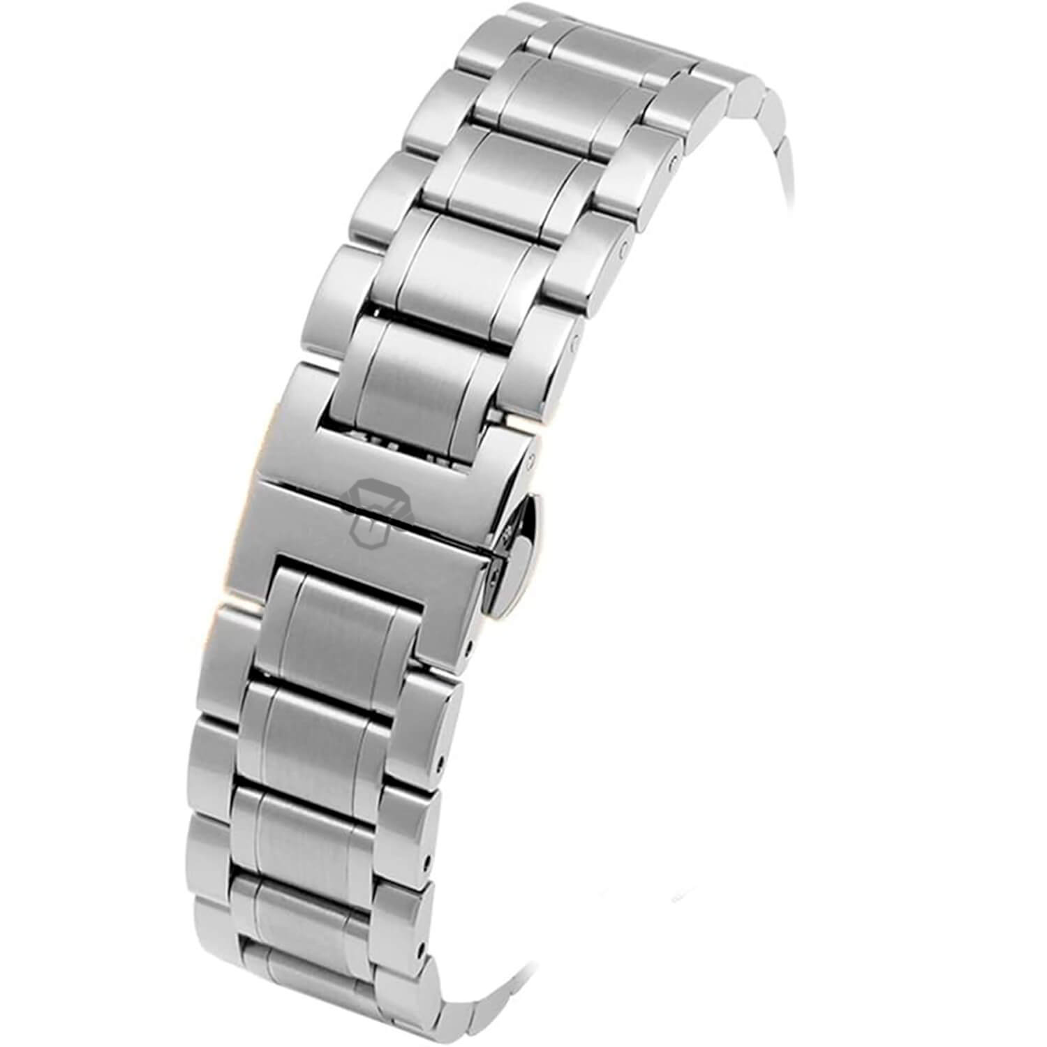 Correa Acero Inox 22mm anteojos de sol plateado diseño frontal para hombre y mujer #color_plateado