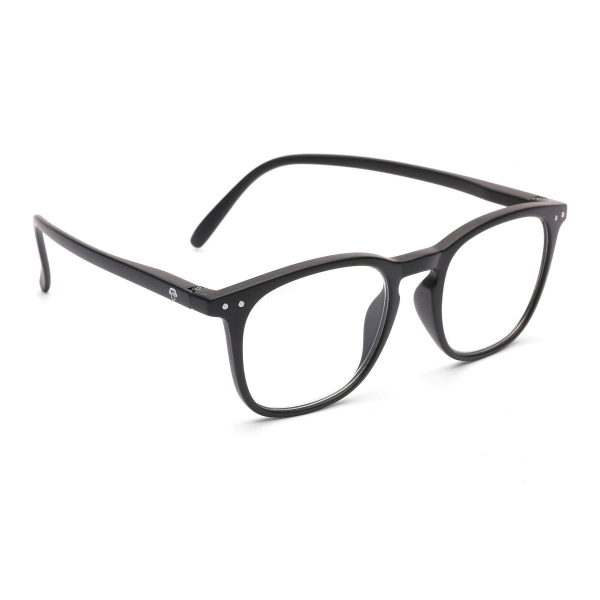 Lentes lectura Fiji Negro redondos filtro luz azul proteccion UV400 antirreflejo negro mate unisex Bonoboss