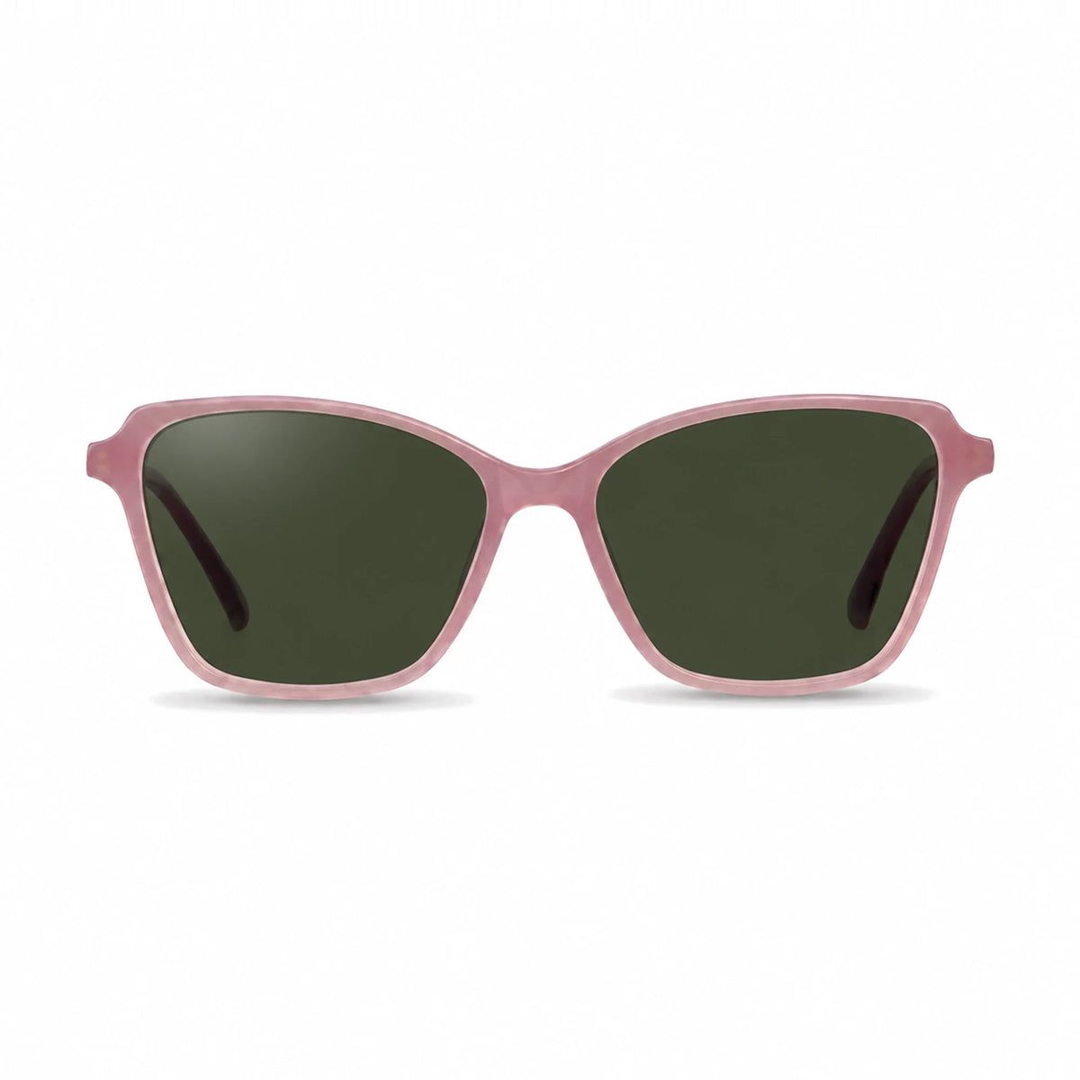 Lentes de sol Fiore 1006 Rosado con cristal G15 polarizado UV400, vista frontal para mujer #color_g15 #foto_frontal