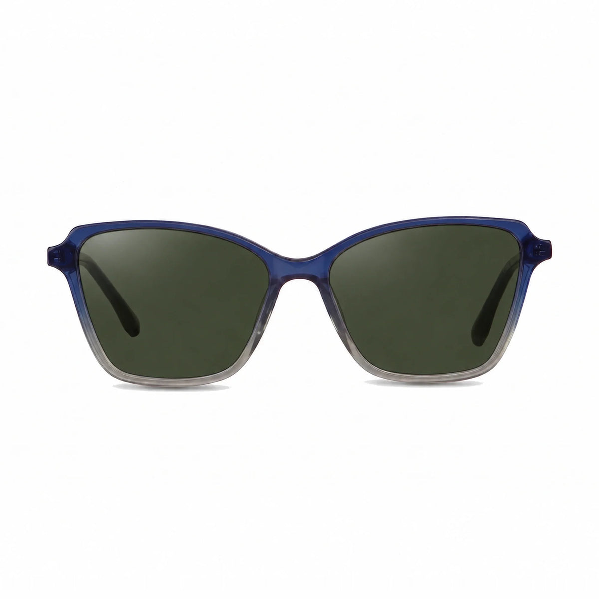 Lentes de sol Fiore 1006 Azul con cristal G15 polarizado UV400, vista frontal para mujer #color_g15 #foto_frontal