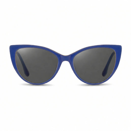 Lentes de sol Fiore 1010 Verde con cristal negro polarizado UV400, vista frontal para mujer #color_negro #foto_frontal