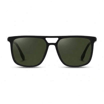 Lentes de sol Fiore 10177 Negro con cristal G15 polarizado UV400, vista frontal para hombre y mujer #color_g15 #foto_frontal