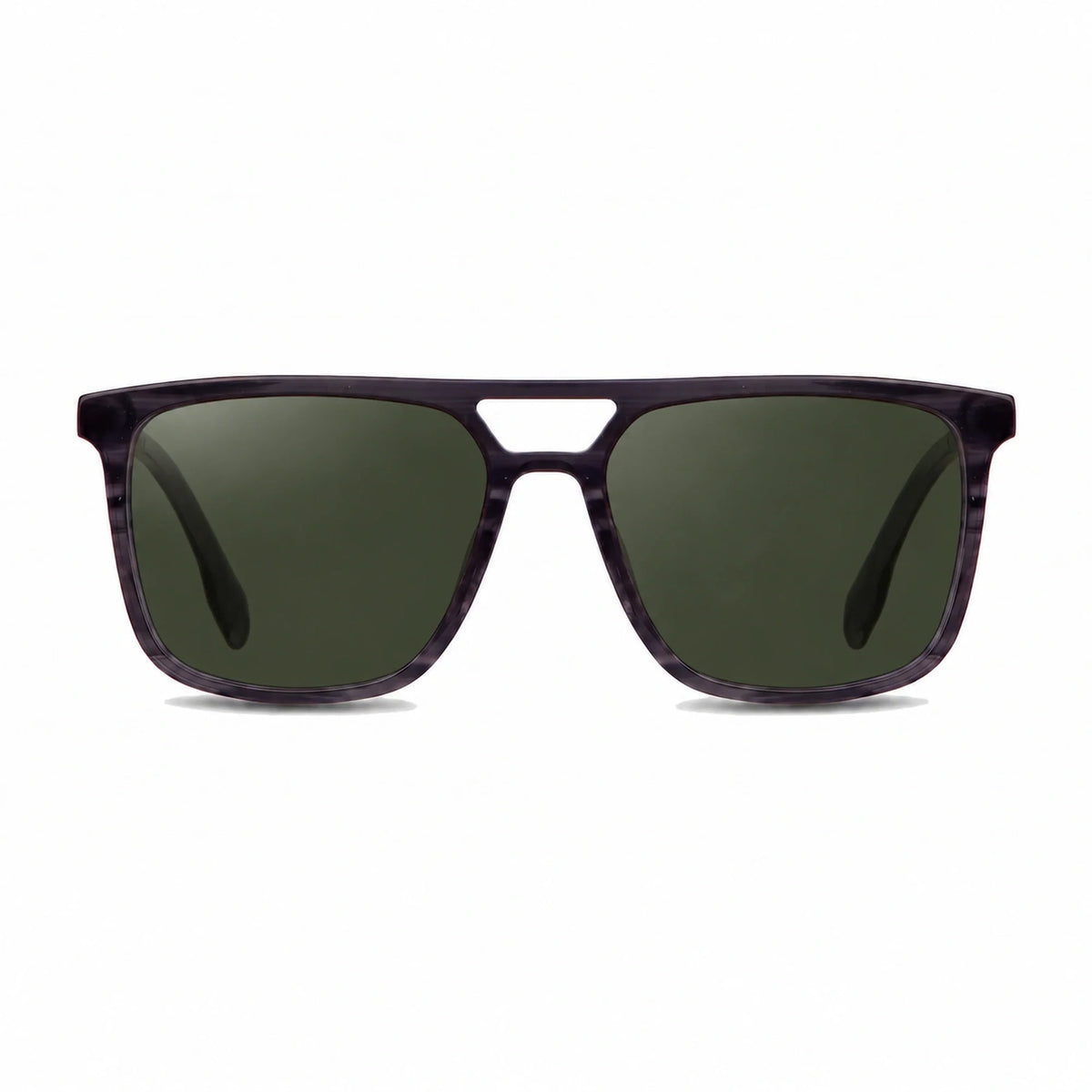 Lentes de sol Fiore 10177 Gris con cristal G15 polarizado UV400, vista frontal para hombre y mujer #color_g15 #foto_frontal